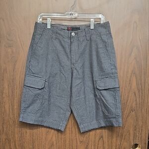 The B.C. Clothing Co. Size 30 Dark Grey Knee Length Cargo Shorts
